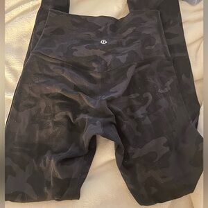 Size 2 lululemon leggings camo